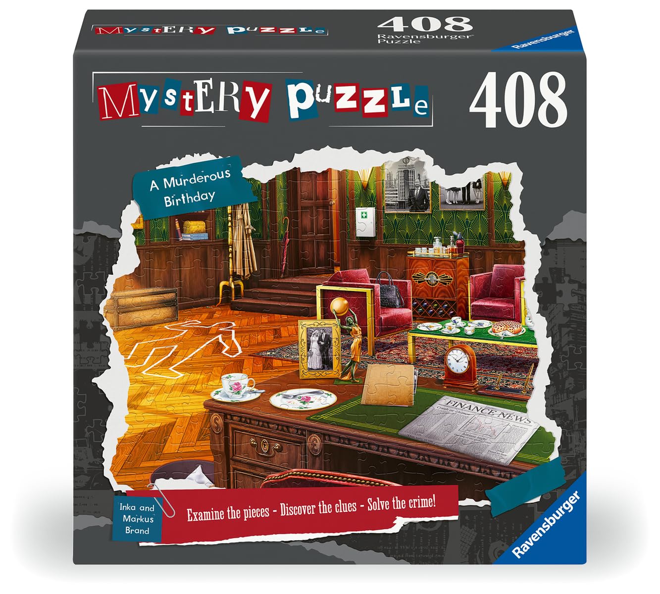 Amazon.com: Ravensburger Mystery Puzzle: A Murderous Birthday 408